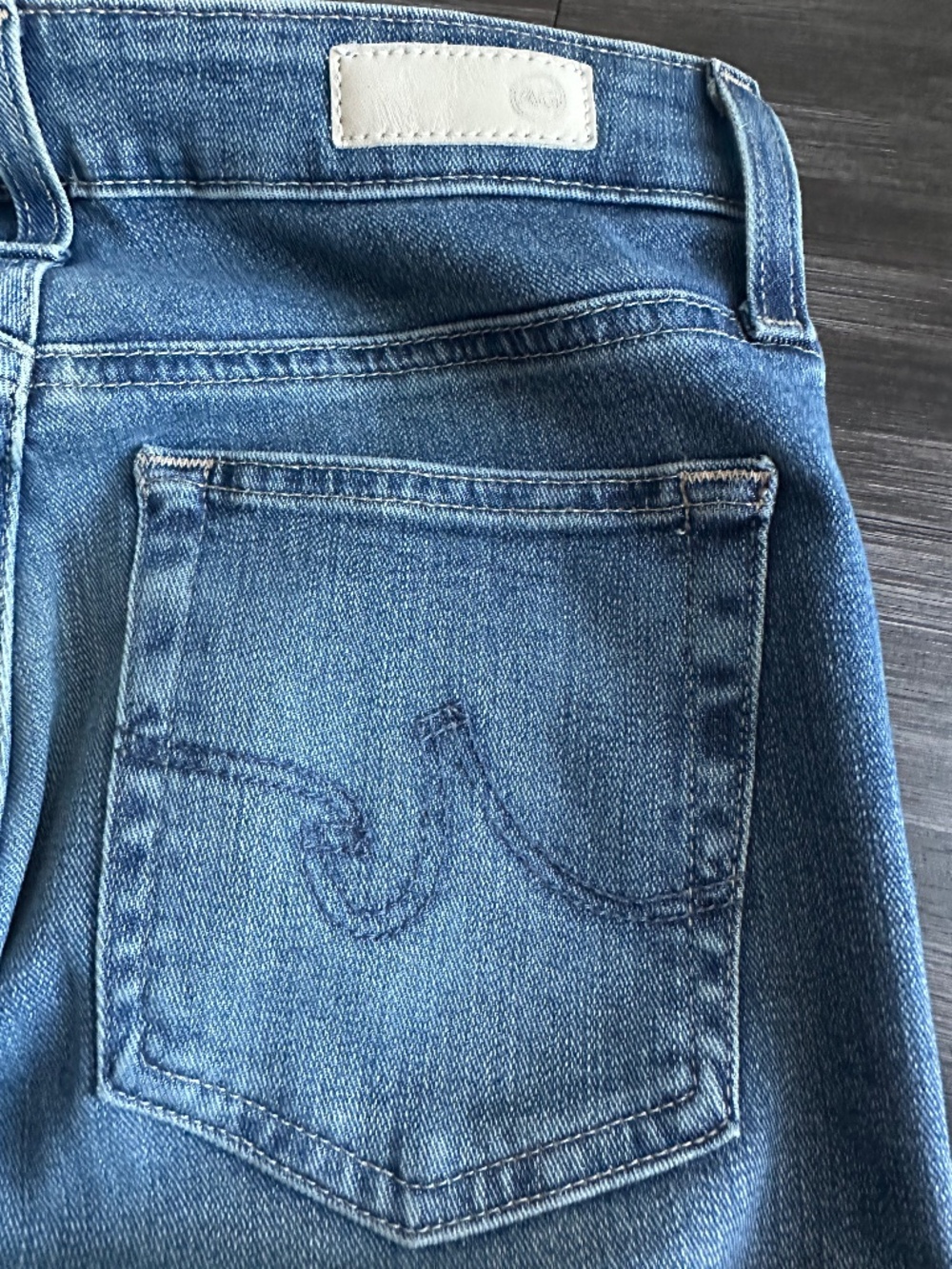 AG Jeans Straight Leg Jeans